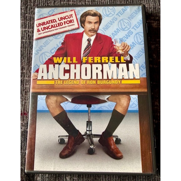 Other - DreamWorks Anchorman DVD Excellent Unrated Uncut Will Ferrell